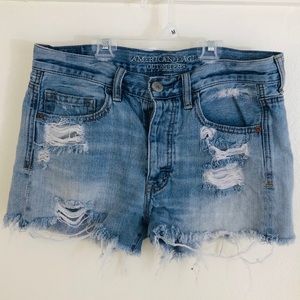 American Eagle 4 light destroyed festival shorts